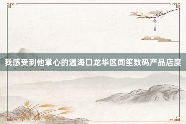我感受到他掌心的温海口龙华区闻笙数码产品店度
